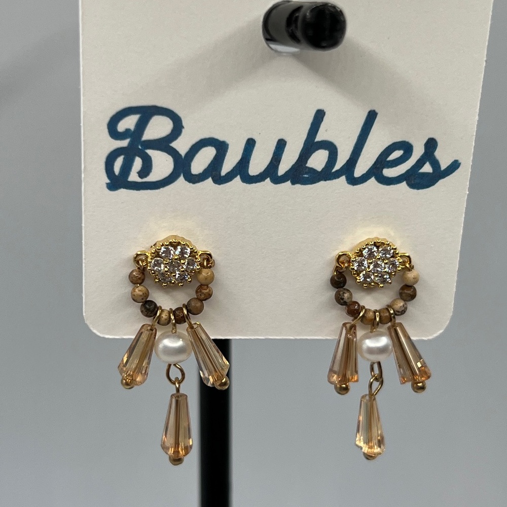 Baubles Gold Dangle Earrings    $12 or bundle 3 for $20